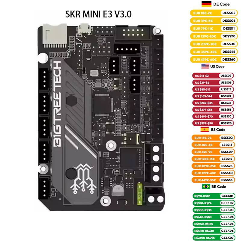 Corexy 3D Printer Kit - BIGTREETECH SKR MINI E3 V3.0 Płyta