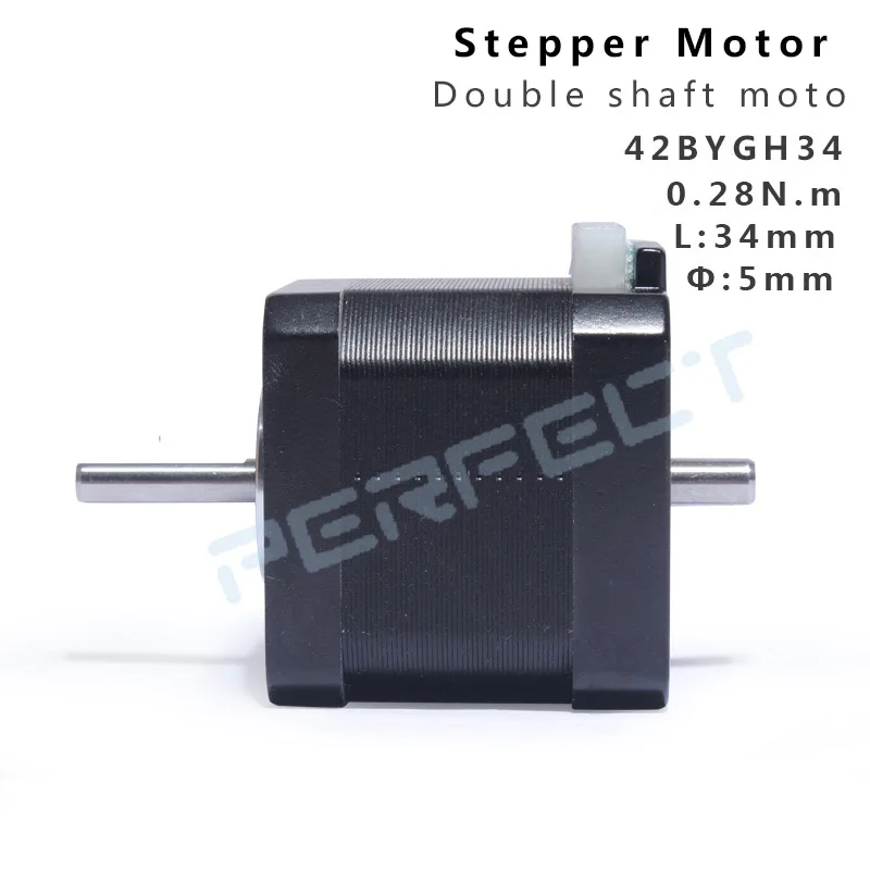 Closed Loop Stepper Motor Nema 17 - Silnik krokowy z podwójnym wałem 42BYGH34