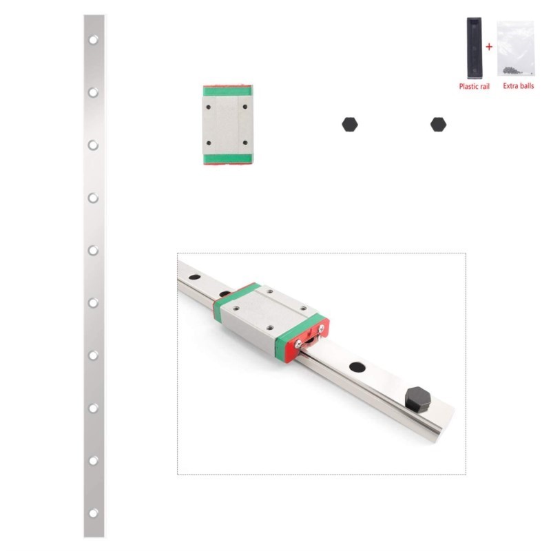 Prowadnica liniowa 12mm MGN12, – Linear Rail Mgn12H Set recenzja i cena