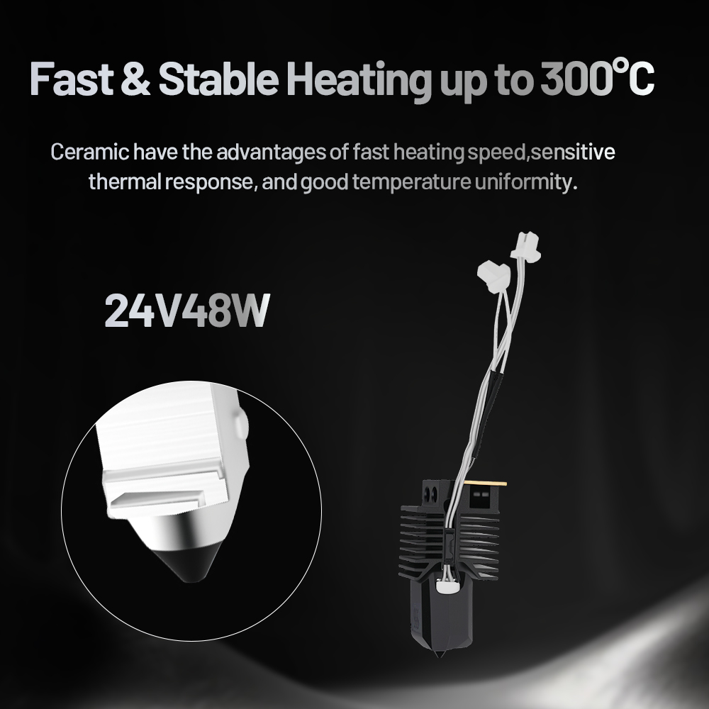 Zestaw ceramicznego bloku grze – High Flow Ceramic Hotend recenzja i cena
