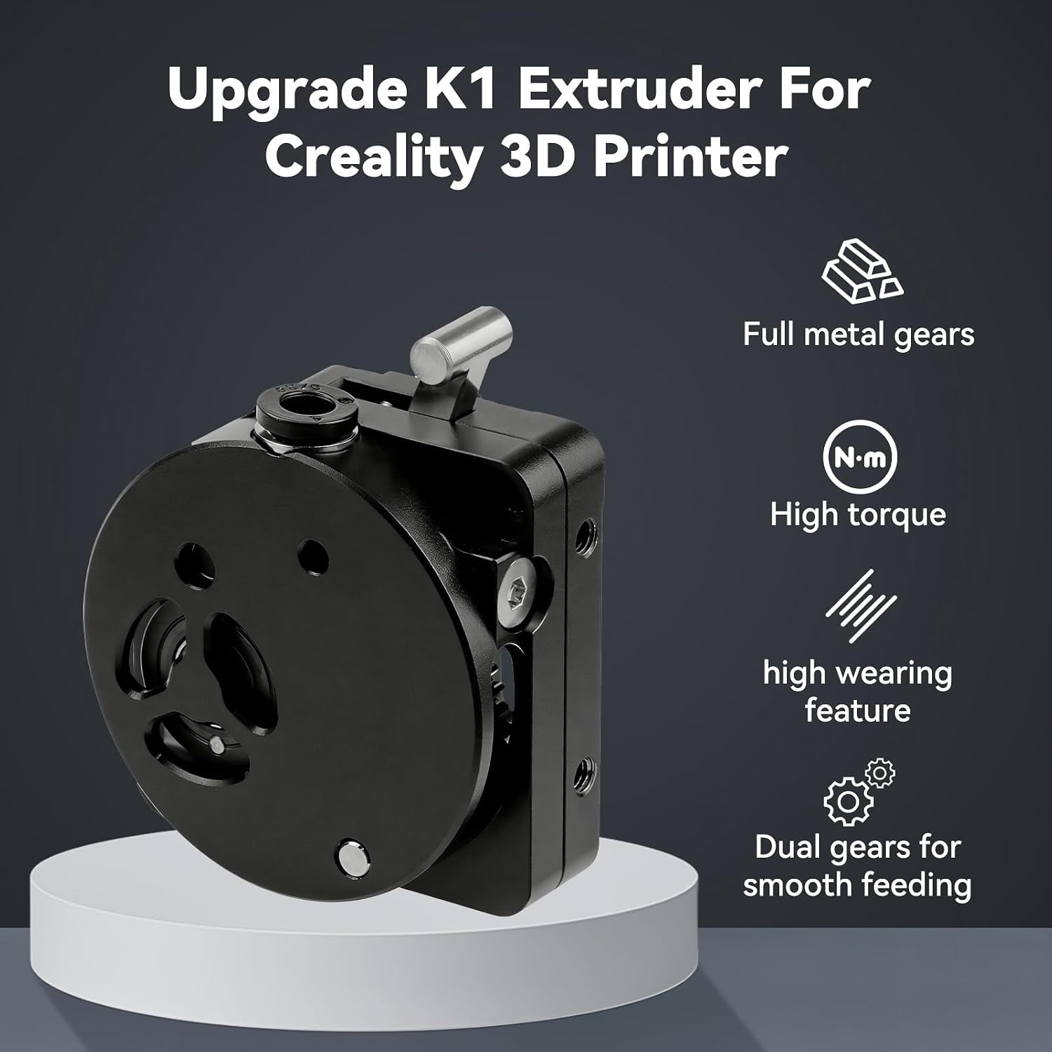 Ekstruder K1/K1 Max/K1C/SE, ul – Direct Drive Dual Gear Extruder High Speed recenzja i cena