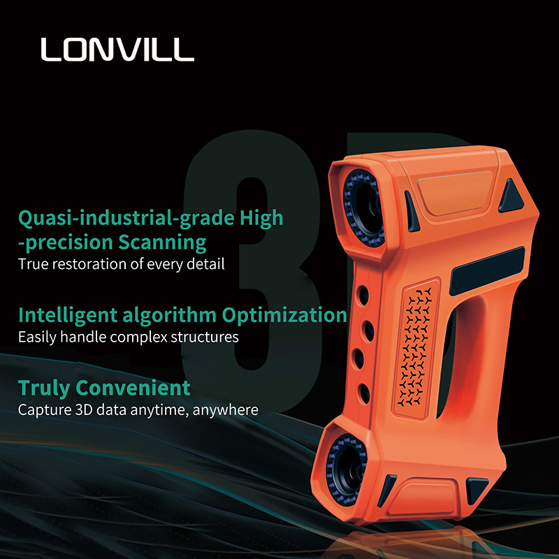 Przenośny, ręczny, precyzyjny  – Handheld 3D Scanner High Precision recenzja i cena