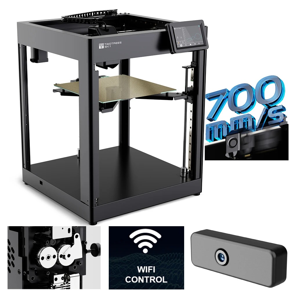Drukarka 3D Twotrees SK1 High  – Corexy 3D Printer Kit recenzja i cena